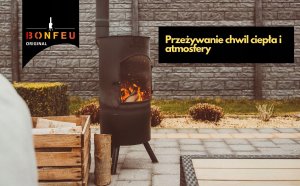 Palenisko ogrodowe Rojaplast BONFEU KOMINEK OGRODOWY BONSOLO RDZAWY 6