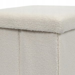 Storage Solutions Pufa ze schowkiem boucle BINI, 38 x 38 x 38 cm 2