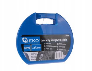 Geko Łańcuchy śniegowe na koła KN90 3.5/12mm (5) 5