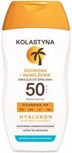 Kolastyna Kolastyna Emulsja do opalania - Ochrona i Nawilżenie SPF50 150ml 3