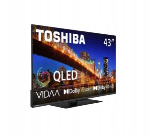 Telewizor Toshiba Smart TV 43QV3F63DG 4K Ultra HD 43" QLED 3