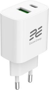 Ładowarka Kaku Nowa ładowarka sieciowa Encore Energy PD 3.0 Quick Charge 4.0 USB-A USB-C 20W adapter MD-2083R 2