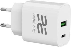 Ładowarka Kaku Nowa ładowarka sieciowa Encore Energy PD 3.0 Quick Charge 4.0 USB-A USB-C 20W adapter MD-2083R 3