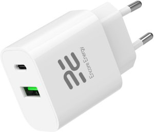 Ładowarka Kaku Nowa ładowarka sieciowa Encore Energy PD 3.0 Quick Charge 4.0 USB-A USB-C 20W adapter MD-2083R 7
