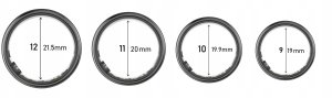 Smart Ring Slowmoose Nowy SR18 Silver Rose, rozmiar 12 / 27 10