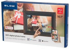Ramka cyfrowa Blow Cyfrowa ramka BLOW na zdjęcia FRAMEO WiFi 10,1" drewniana 5