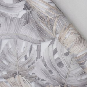 Vipro Group WALLPAPER 525227 GREY LEAVES (12) 3