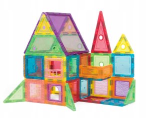 NoboKids Klocki Magnetyczne Konstrukcyjne Duże Panele 3D 8