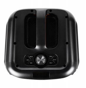 Głośnik Ravo Mocny Głośnik Boombox Bluetooth Usb Sd Aux Radio Mikrofon Przenośny Karaoke 9