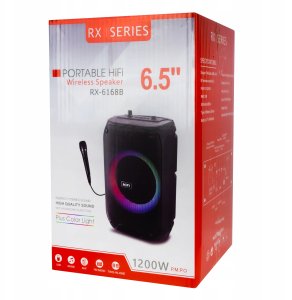 Głośnik LG Głośnik Bluetooth Bezprzewodowy Mobilny Kolumna Fm + Pilot Mikrofon Karaoke 5