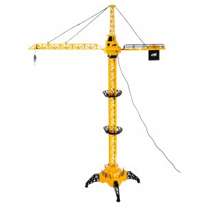 Egaleco Dźwig Żuraw Dla Dzieci Sterowany Pilotem Ruchomy Hak Obracane Ramię 128Cm 2