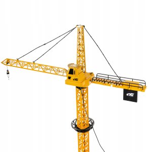 Egaleco Dźwig Żuraw Dla Dzieci Sterowany Pilotem Ruchomy Hak Obracane Ramię 128Cm 3