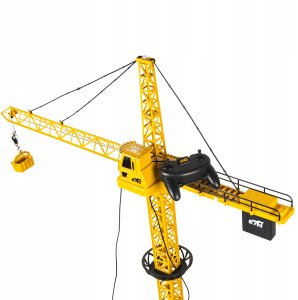 Egaleco Dźwig Żuraw Dla Dzieci Sterowany Pilotem Ruchomy Hak Obracane Ramię 128Cm 8