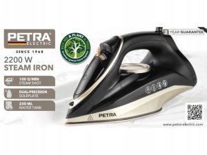 Żelazko THI Żelazko parowe 2200 W PETRA, 100 g/min, 230 ml 16