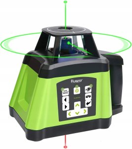 Yato Huepar RL200HVG Zestaw laserów rotacyjnych krzyżowy samopoziomujący 360 2
