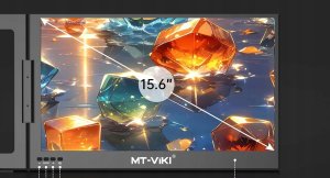 Monitor Book on Demand Ltd. MT-VIKI Z80A Podwójny ekran laptopa monitor15,6"1080p IPS przenośny 360 3