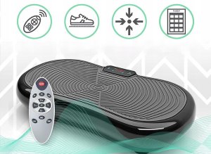 BLUEFIN FITNESS Bluefin A Ultra Slim Fitness Płyta wibracyjna trening całego ciała 4