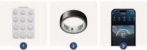 Smart Ring Oura Ring 4 r. 8 Czarny (JZ90-54144-08) 7