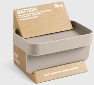 Kadax BATTIGIA Uchwyt do gąbki szaro-beżowy 6
