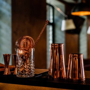 Hendi Shaker Premium set - miedziany 2