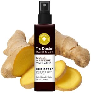 The Doctor Health & Care Ginger + Caffeine Stimulating Odżywka w sprayu bez spłukiwania z kofeiną 150ml 2