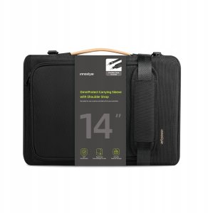 Torba Innostyle Torba na laptop 14" INNOSTYLE, wodoodporna, etui z paskiem, czarna 13