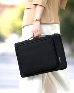 Torba Innostyle Torba na laptop 14" INNOSTYLE, wodoodporna, etui z paskiem, czarna 2