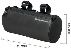 Basil Torba na kierownicę BLACKBURN GRID HANDLEBAR BAG black, wodoodporna, odblaskowa, 1,2L (NEW 2025) 5