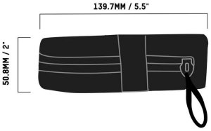 Blackburn Torba pod siodło BLACKBURN GRID MTB SEAT BAG black, wodoodporna, odblaskowa, 0,4L (NEW 2025) 7