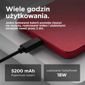 Smartfon Motorola Moto G05 4/256GB Czerwony  (08400232877630) 6