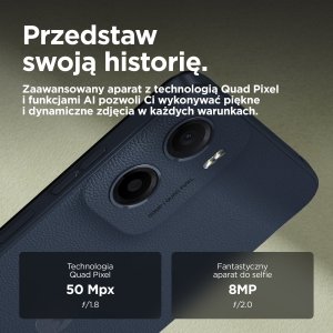 Smartfon Motorola Moto G05 4/256GB Granatowy  (08400232958120) 3