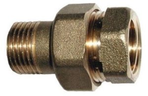 TDM BRASS CONNECTION ART603/230OR 1IN 1/4 (10-50) 2