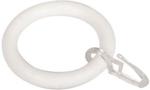 Domoletti CORNICE RINGS WITH HOOKS WHITE D28 (10) 2