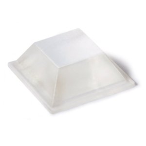 Durable ADHESIVE BUMPERS 20X20 H7 TRANSP 9 PCS 2