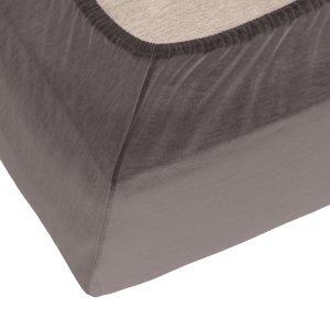 Dymo BED SHEET POLYCOTT 120X200+25CM GREY638 2