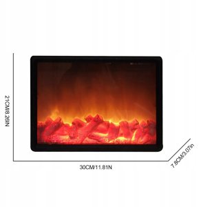 Ambiance KOMINEK LED ELEKTRYCZNY Ozdobny PALENISKO USB 2