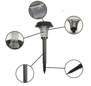LTC ...LAMPA SOLARNA 2w1 KOMARY MUCHY Ozdobna UV NoBzzz 4