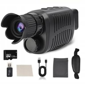 Wickwick Ltd Noktowizor 7-Poziomów 300-1000m 5x ZOOM LED FullHD 1080p USB Cyfrowy 128GB 11