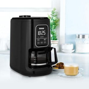 Ekspres przelewowy Tesla TESLA CoffeeMaster ES400 ekspres do kawy z młynkiem 9