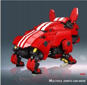 Grajlandia Ruchome klocki Konstrukcyjne Bulldog mechaniczny Buldog 1675 elementów 16