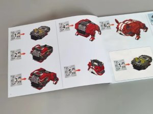Grajlandia Ruchome klocki Konstrukcyjne Bulldog mechaniczny Buldog 1675 elementów 3