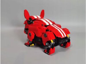 Grajlandia Ruchome klocki Konstrukcyjne Bulldog mechaniczny Buldog 1675 elementów 7