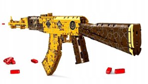 Grajlandia Ruchome klocki Konstrukcyjne Karabin AK47 1548 elementów 3