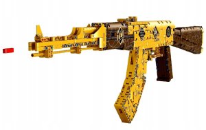 Grajlandia Ruchome klocki Konstrukcyjne Karabin AK47 1548 elementów 4