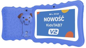 Tablet Blow Tablet KidsTAB7 V2 4/32GB niebieskie etui kamera 2MP 3