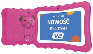 Tablet Blow Tablet KidsTAB7 V2 4/32GB różowe etui kamera 2MP 3