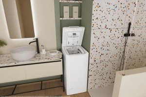 Pralka Candy Pralka TOP TCAS265D3-S 12