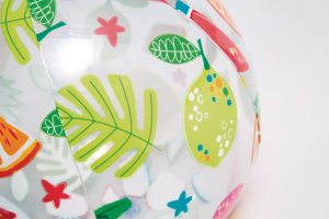 Intex Dmuchana piłka plażowa z kolorowym nadrukiem 51 cm INTEX 59040 owoce 2