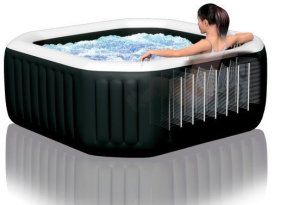 SPA ogrodowe Intex dmuchane basen z hydromasażem 4 osoby 120+4 dysze INTEX 28458 5