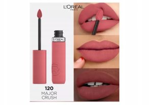 L OREAL Pomadka w płynie L'Oreal Make Up Infaillible Matte Resistance N 120 (1 Sztuk) 2